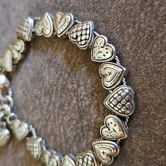 BRIGHTON Sliding Heart Charms Bracelet - Picture 6 of 8